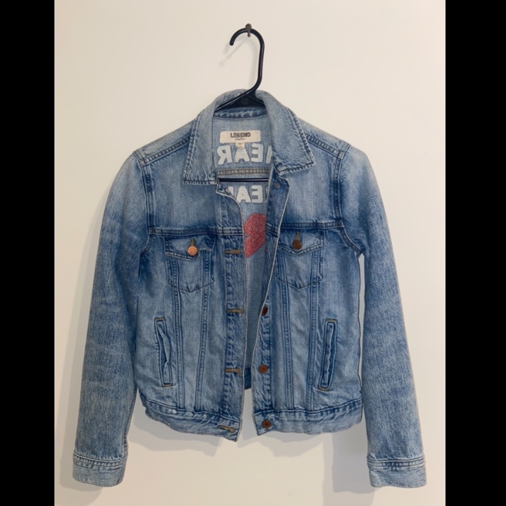 Lucky Brand Heart Breaker Jean Jacket